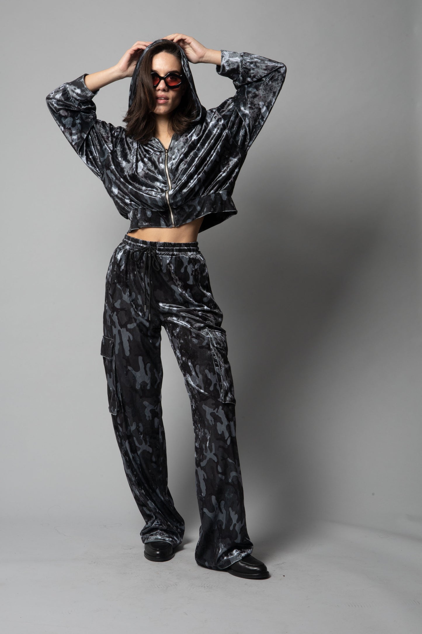 The militaire grey trousers