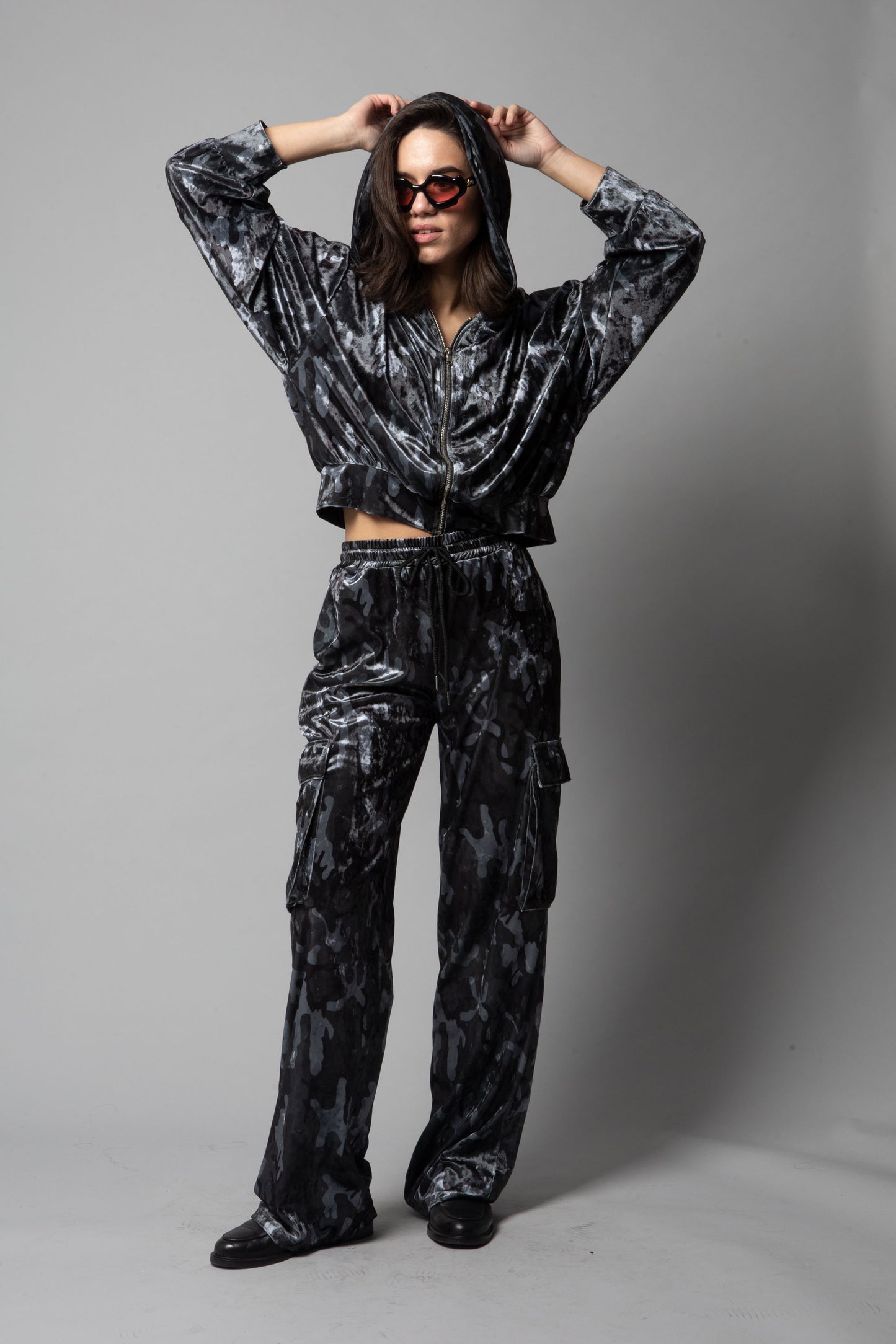 The militaire grey trousers