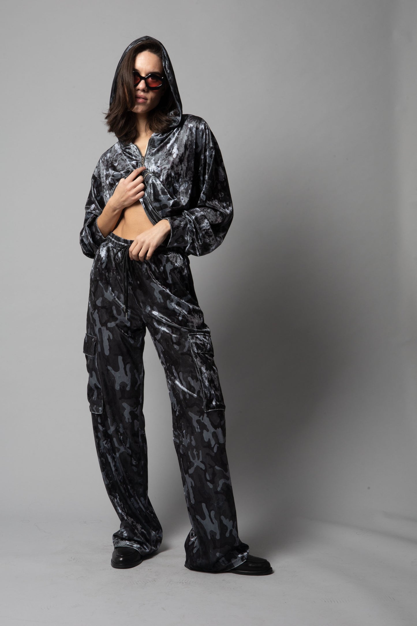 The militaire grey trousers