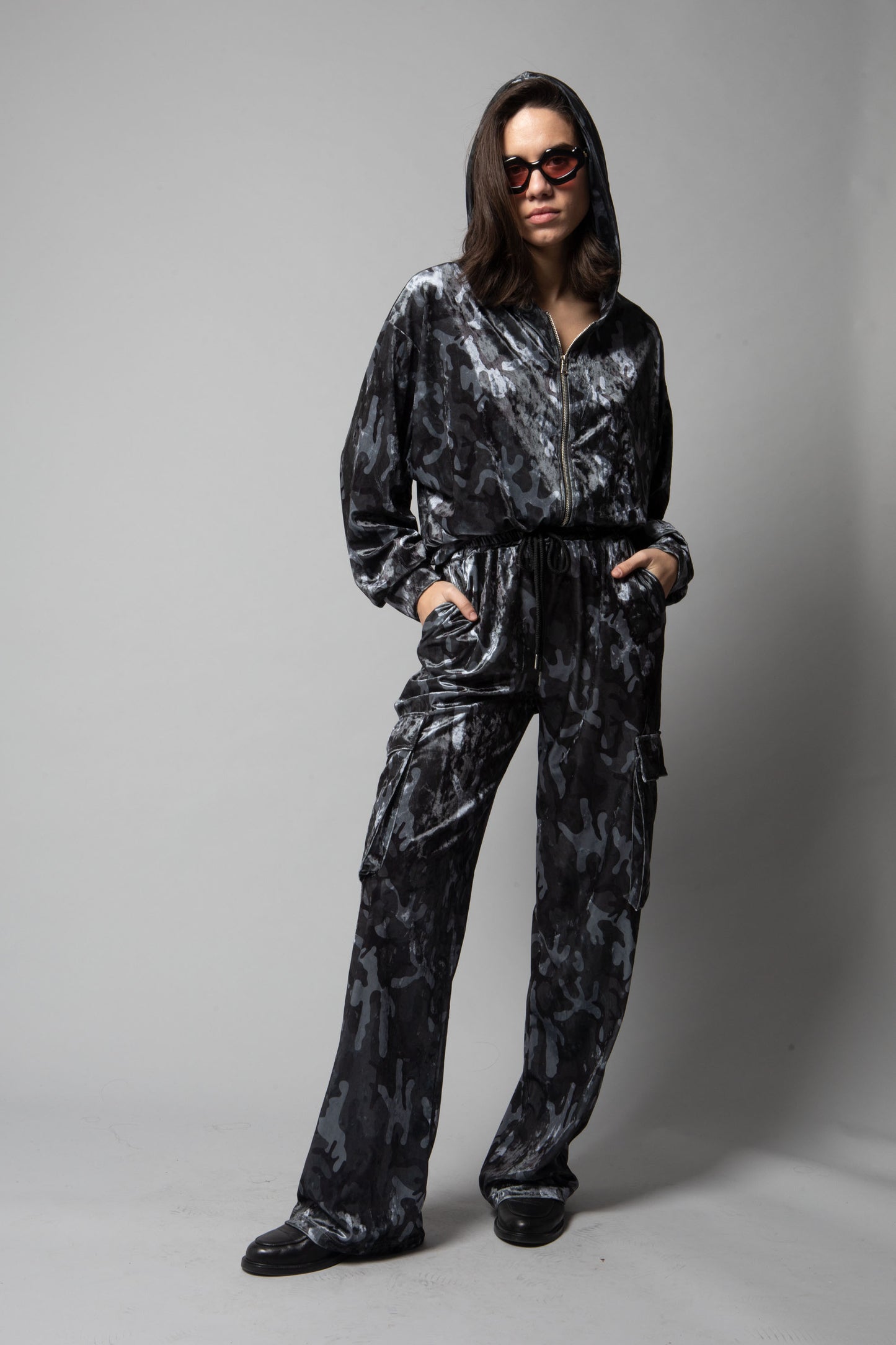 The militaire grey trousers
