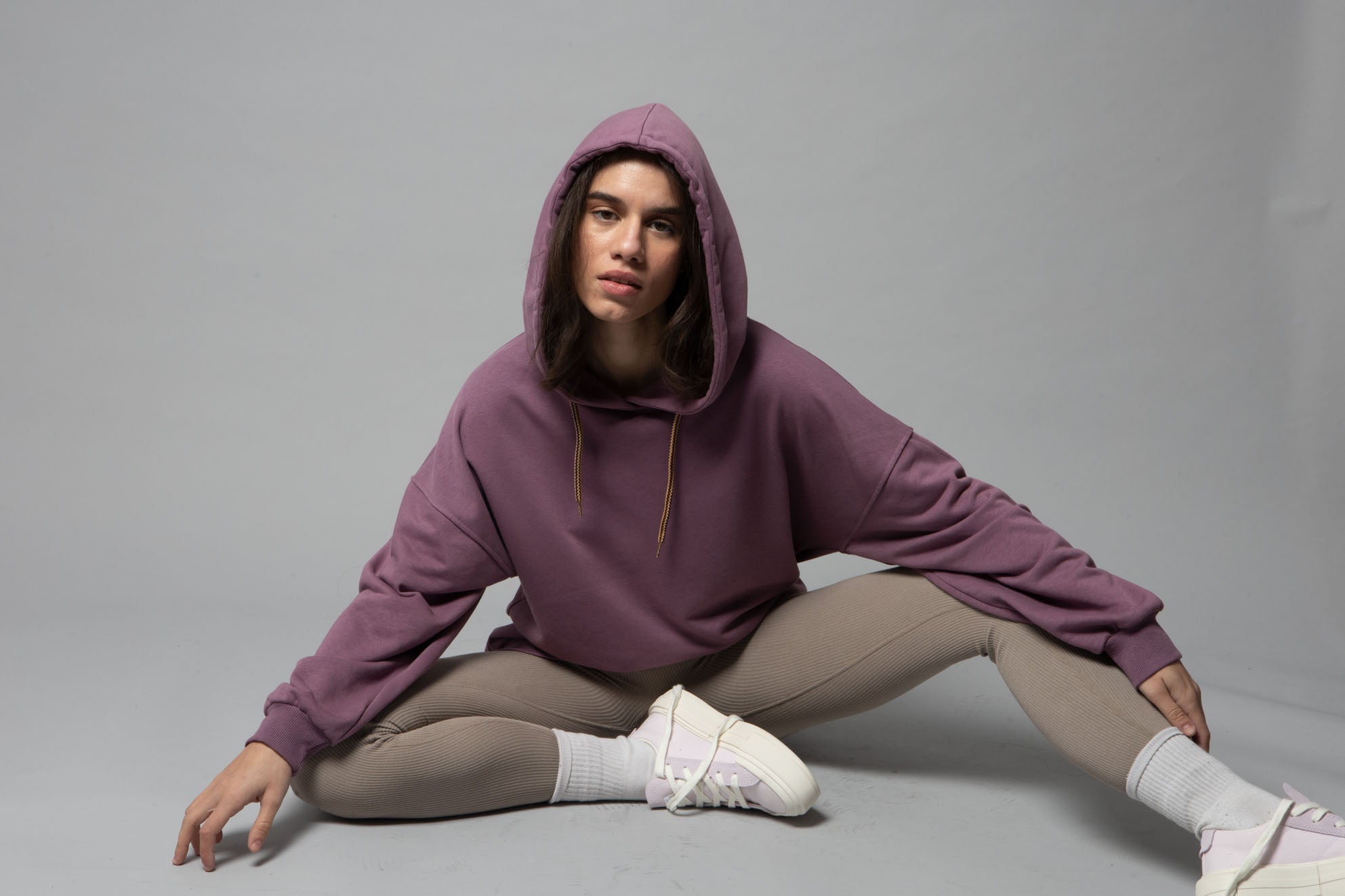 Joy Hoodie Dark Purple