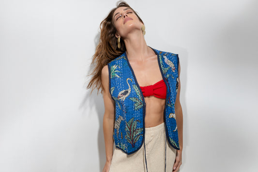 Jungle Boho Vest